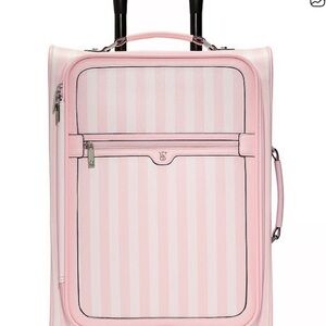 Victoria's Secret Pink Striped Luggage